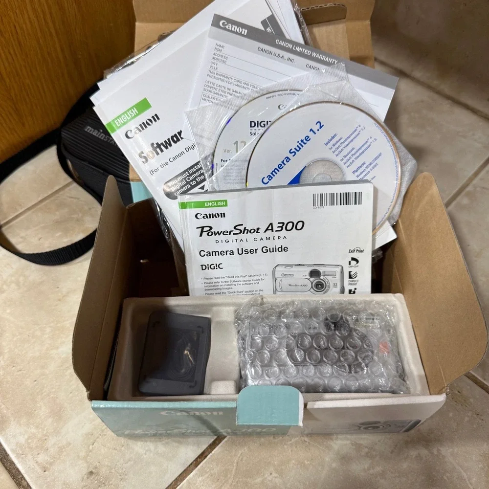 Canon PowerShot A300 Gray Digital Camera